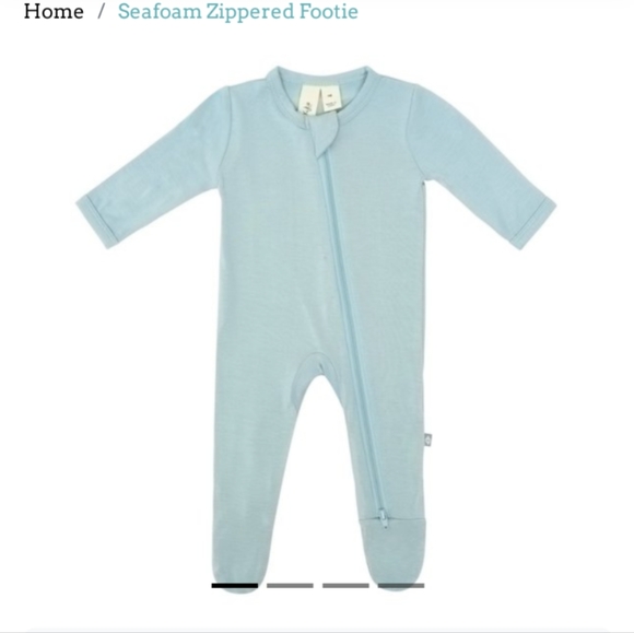 Kyte BABY Other - ❌SOLD on FB❌NIB Kyte Baby Zippered Footie in Seafoam